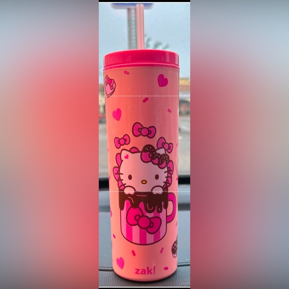 Sanrio Other - Hello Kitty Valentine's Day New Release Tumbler 23oz with Straw . Brand New.